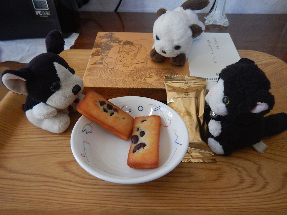 金運が良くなる?「えびすフィナンシェ」